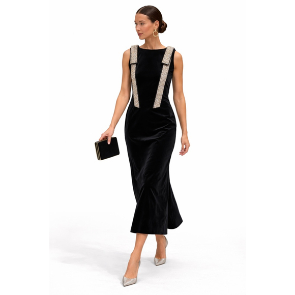 tuckernuck black bow dress Black Mini Dress with Black Bows